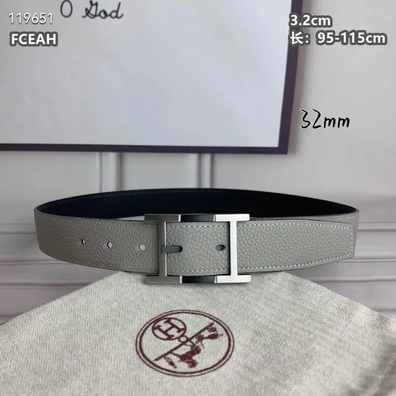 Hermes belt 32mmX95-125cm 8L040803